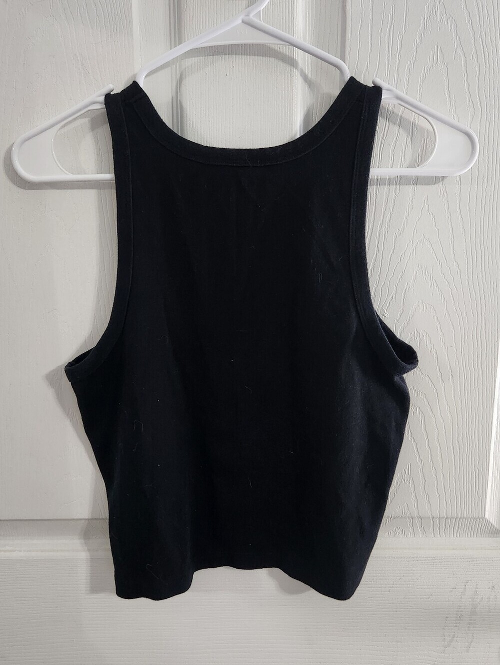 Aerie tank tops set of 2 Large minimalist basic staple stretch black Gray - Picture 4 of 11
